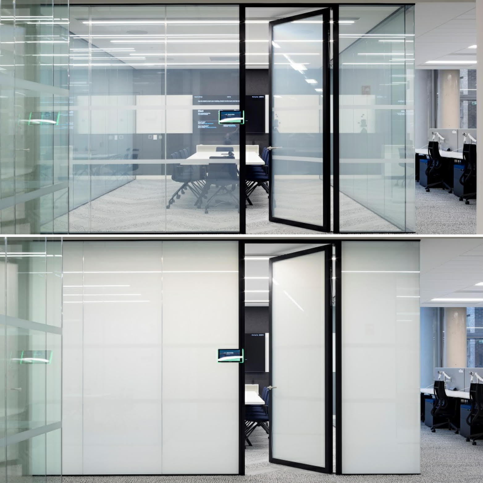 privacy glass office