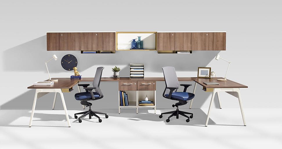 dual work space for office