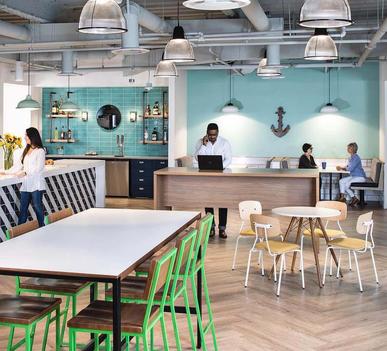 cafe inspired office furniture